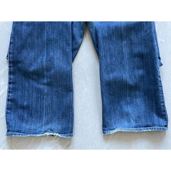 Women's 7 For All Mankind High Waist Bootcut Medium Wash Blue Jeans Size 28 - Picture 8 of 10